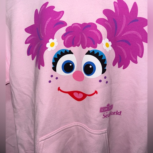Sesame Street 2012 NEW Light Pink GIRL Hoodie - Picture 2 of 7